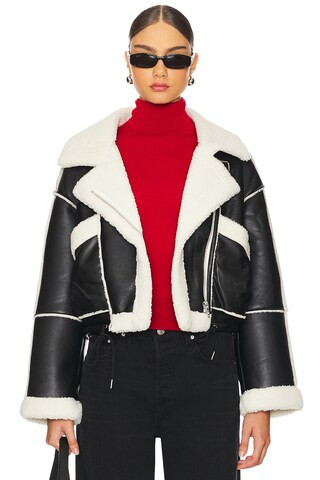 BLANKNYC Black & White Jacket in Mountain View from Revolve.com | Revolve Clothing (Global)