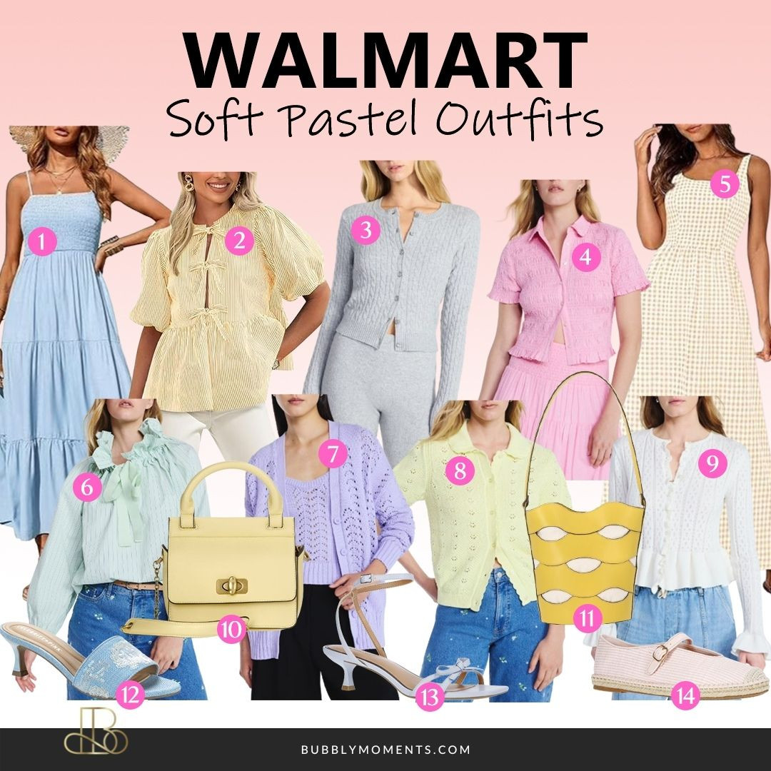 Soft pastel outfits are perfect if you love light, fresh, and feminine style. These beautiful pastel pieces are easy to wear for everyday looks, casual outings, brunch, or weekend plans. Soft colors like blush, lavender, mint, and baby blue instantly make an outfit look bright and stylish while still feeling comfortable.
These outfits are also easy to mix and match, so you can create many cute looks with just a few pieces. Pair a pastel top with your favorite jeans, skirts, or shorts for a simple but trendy outfit. If you’re looking for effortless style that feels soft, chic, and perfect for the season, these pastel outfit finds are definitely worth checking out. Tap the images to explore and discover your next favorite look.
#LTKootd #LTKBeauty #LTKStyle #LTKFinds #pasteloutfits #springoutfits #softpastels #walmartfashion #outfitideas #casualstyle #everydayfashion #styleinspo #fashionfinds #springstyle #womensfashion #ootd #trendingstyle #pastelstyle #styleideas #wardrobeinspo #fashioninspo 

 