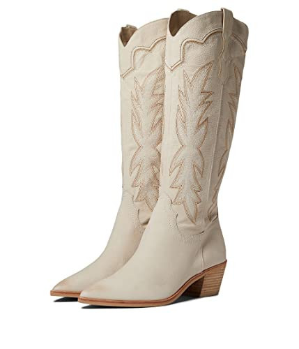 DOLCE VITA Women's SHIREN Fashion Boot, Sand Nubuck, 6 | Amazon (US)