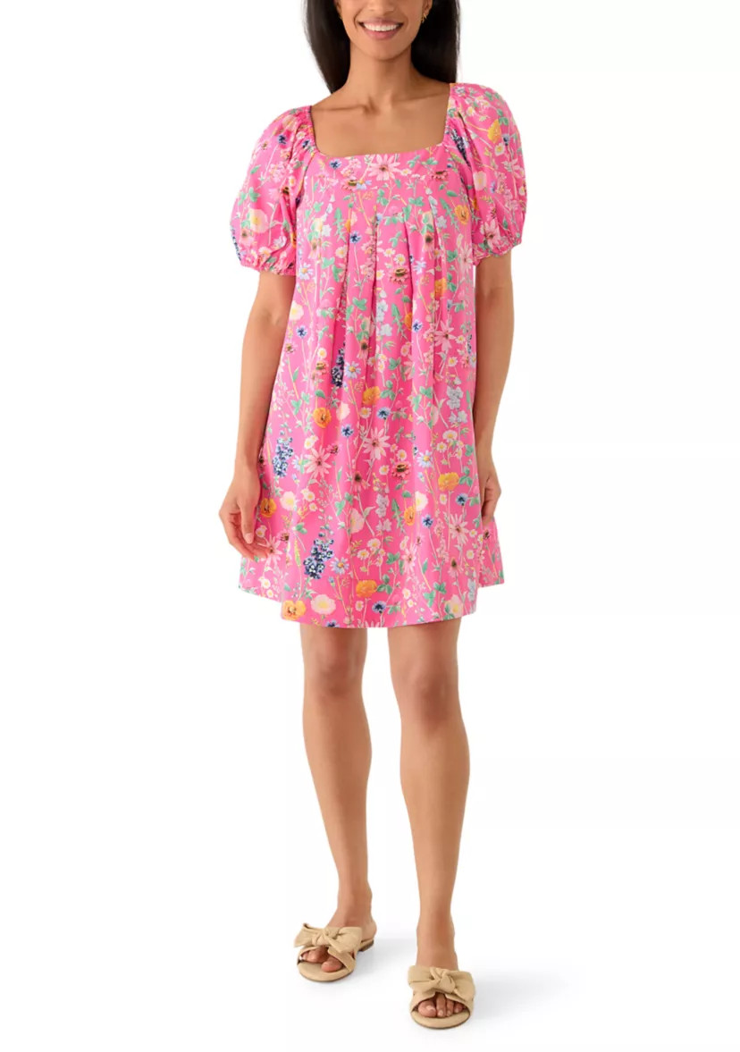 Women's Pleated Yoke Mini Dress | Belk