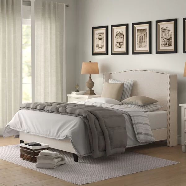 Cassandra Upholstered Low Profile Standard Bed | Wayfair North America