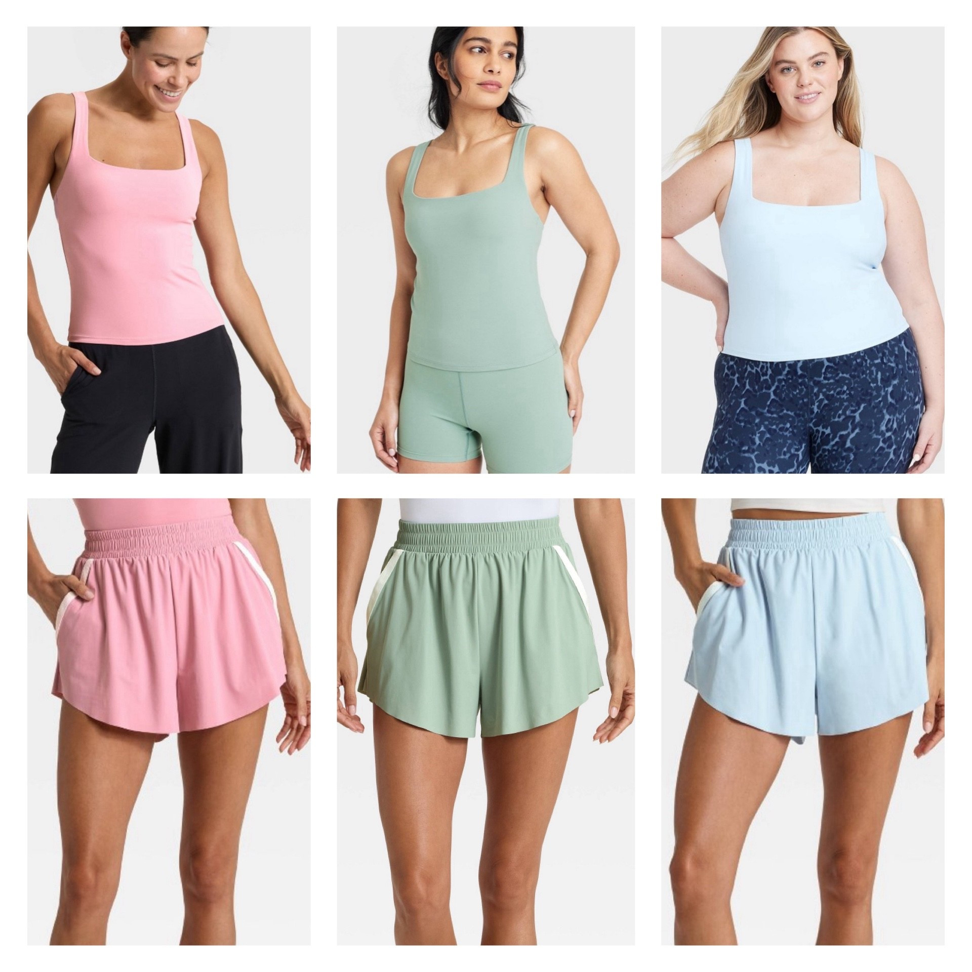 Target has the best Athletic clothing this summer.  Love these matching tank & short sets!  Tanks have built in sports bras and shorts have built in bikers.

☀️ Mauve, Light Blue
🍂 Sage Green

#LTKActive #LTKStyleTip #LTKSeasonal