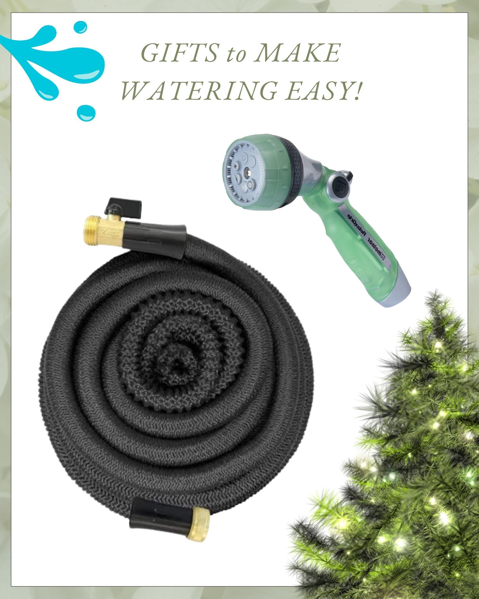 🎁 Gift for Gardeners! Comfort grip nozzle and lightweight, no-kink hose will make watering flower pots and gardens a breeze!

#LTKSeasonal #LTKGiftGuide #LTKHoliday