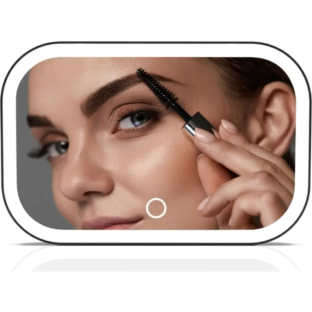 FANCII Juni 2 Lighted Car Visor Mirror in Black at Nordstrom | Nordstrom