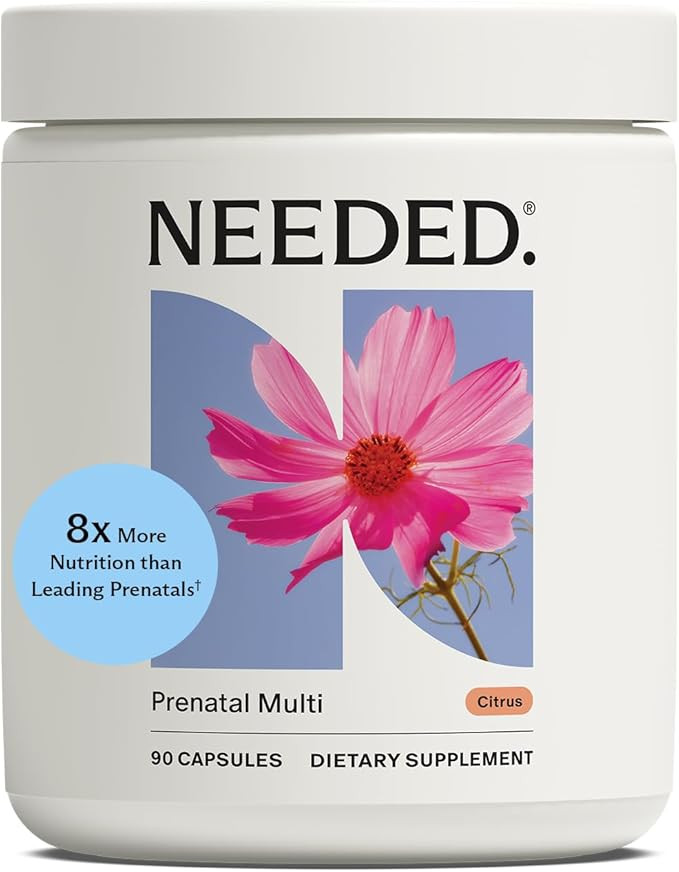 Needed. Multivitamin for Prenatal | Prenatal Multi Essentials Capsule - Pregnancy, Breastfeeding,... | Amazon (US)