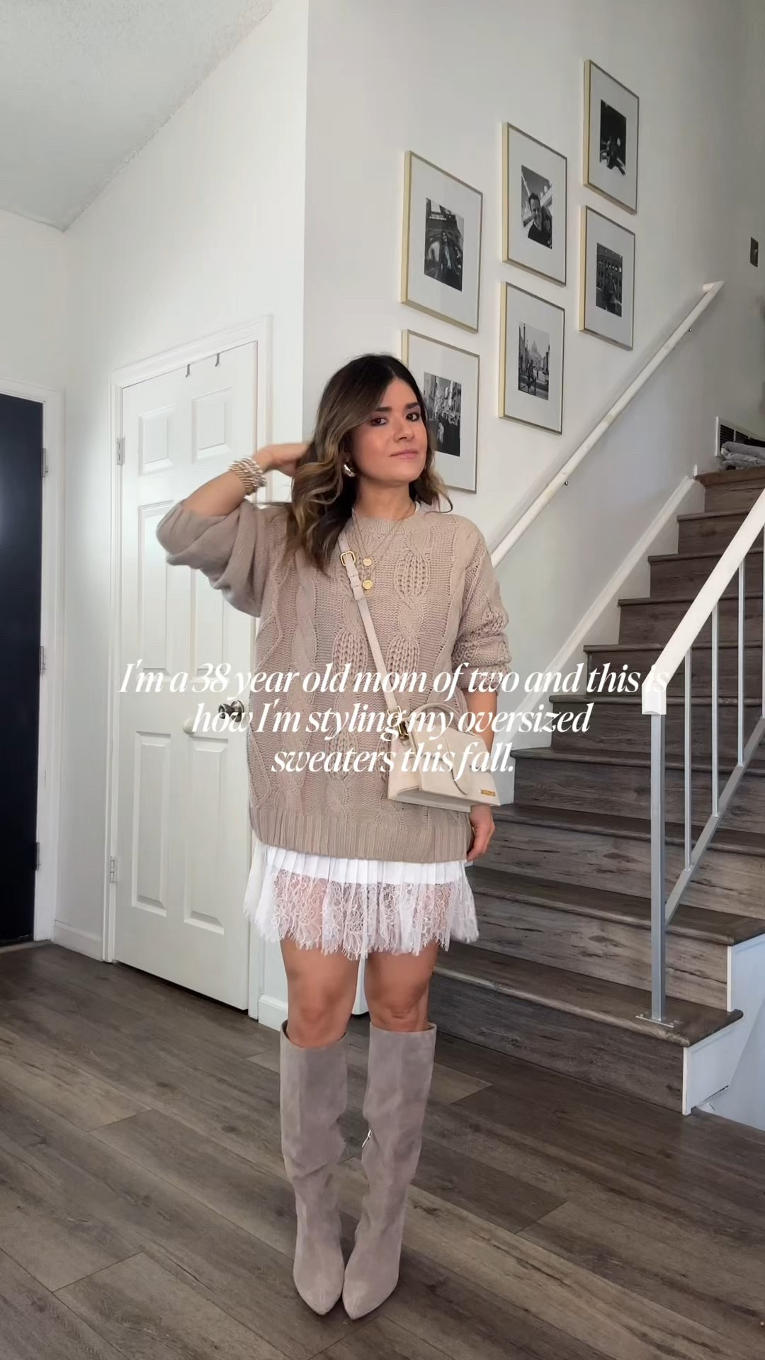 Slightly obsessed with this sweater. Such a good find. I went up two
Sizes for a loose fit! It comes in many colors and they are all so good! 
Sweater size M
Skirt size small 

#LTKFindsUnder50 #LTKShoeCrush #LTKFindsUnder100