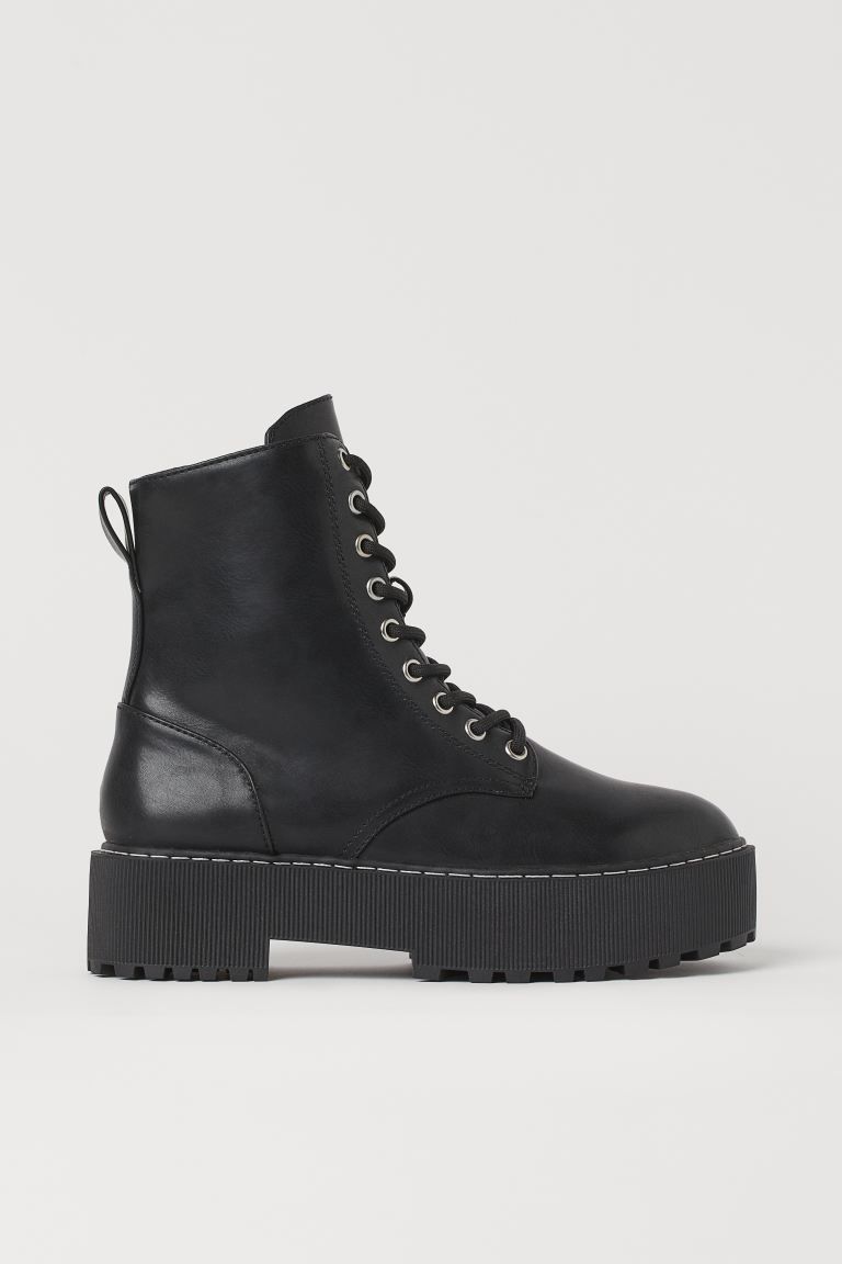Chunky Combat Boots | H&M (US + CA)