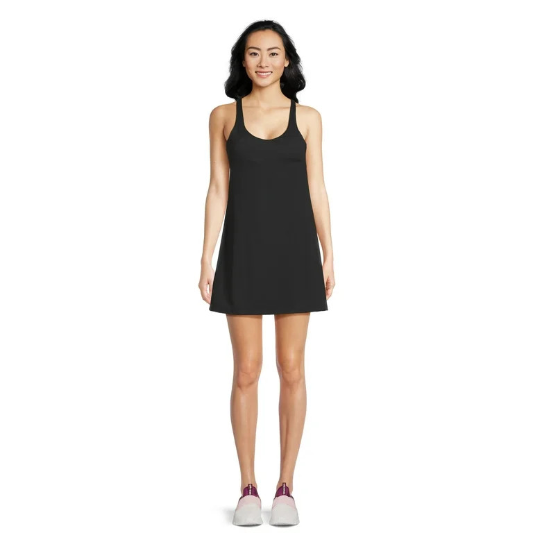 Avia Women's and Women's Plus Active Dress with Built-in Bra, Sizes XS-4X | Walmart (US)