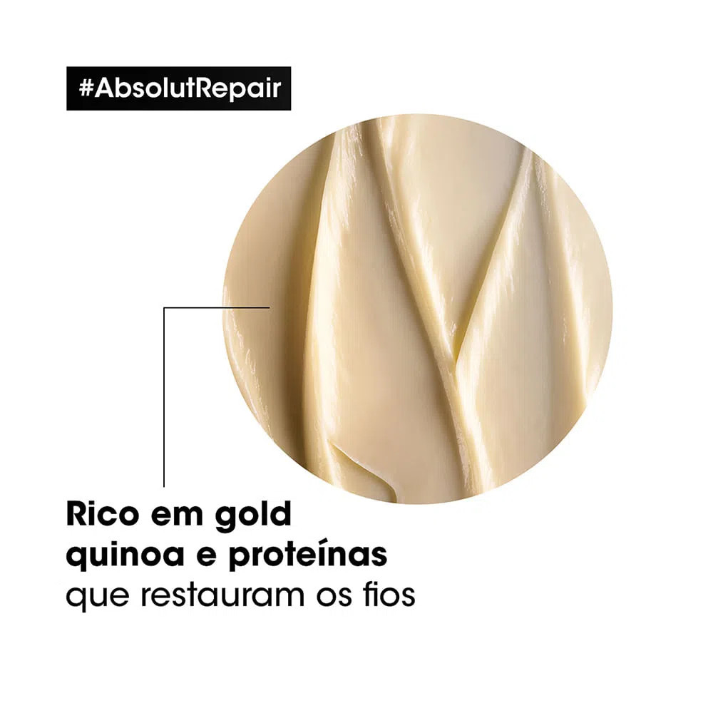 Máscara de Reparação L'Oréal Professionnel Serie Expert Absolut Repair Gold Quinoa 500 g | Amobeleza (BR)