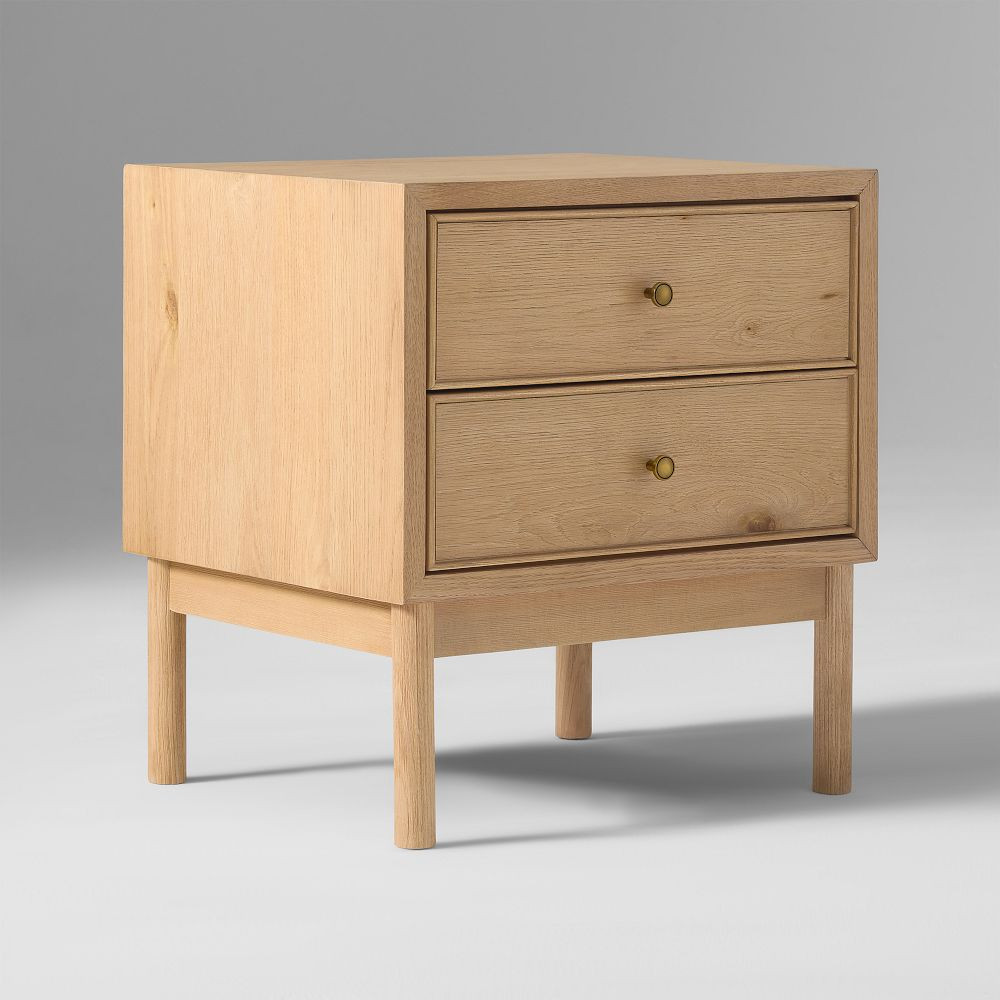Siobhan Oak Nightstand (20") | West Elm (US)