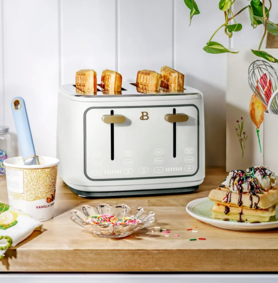 Beautiful 4 Slice Toaster, White … curated on LTK