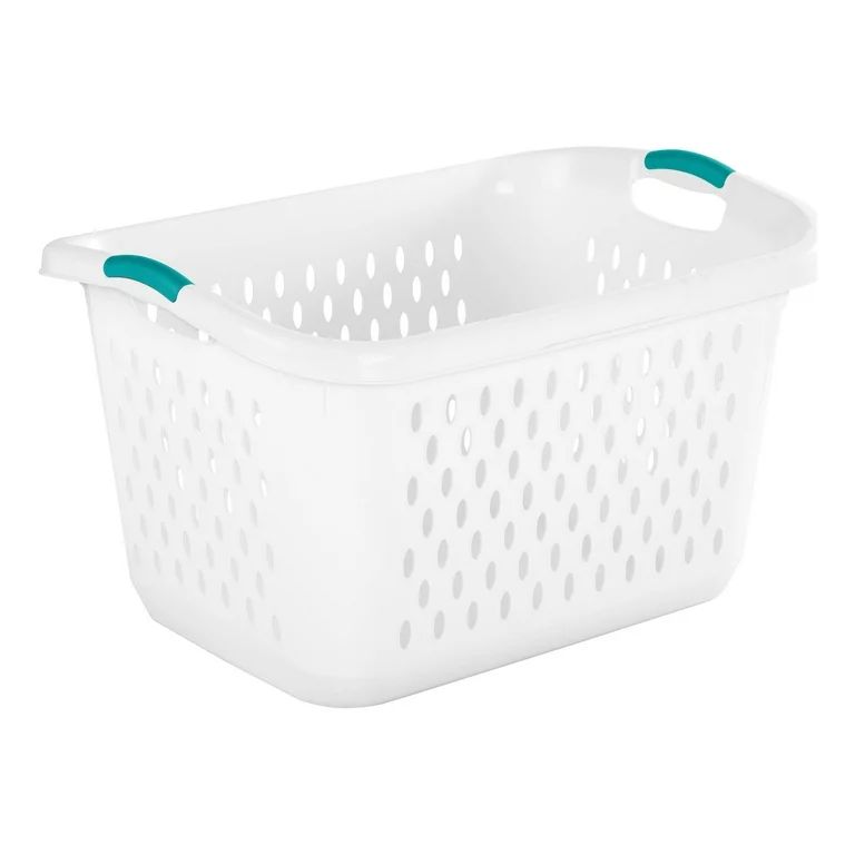 Sterilite 2.7 Bushel Laundry Basket Plastic, White | Walmart (US)