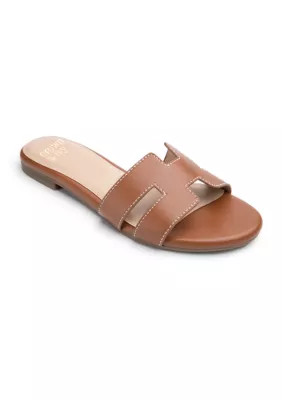 Crown & Ivy™ Raven H Band Sandals | Belk