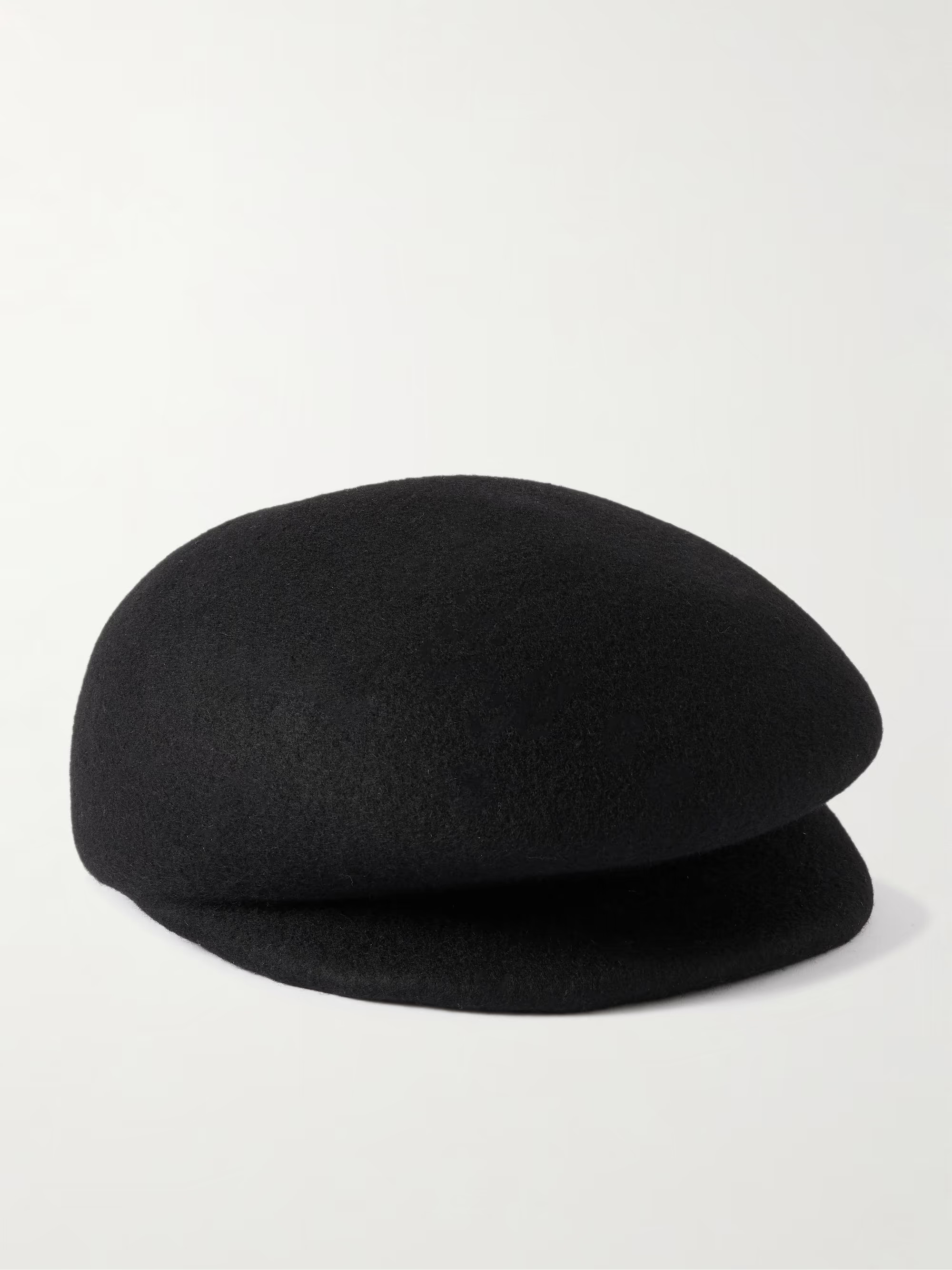 Laurel wool-felt flat cap | NET-A-PORTER (US)
