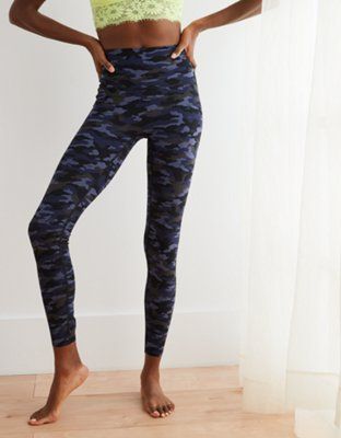 Aerie Move Camo High-Waisted Legging | American Eagle Outfitters (US & CA)