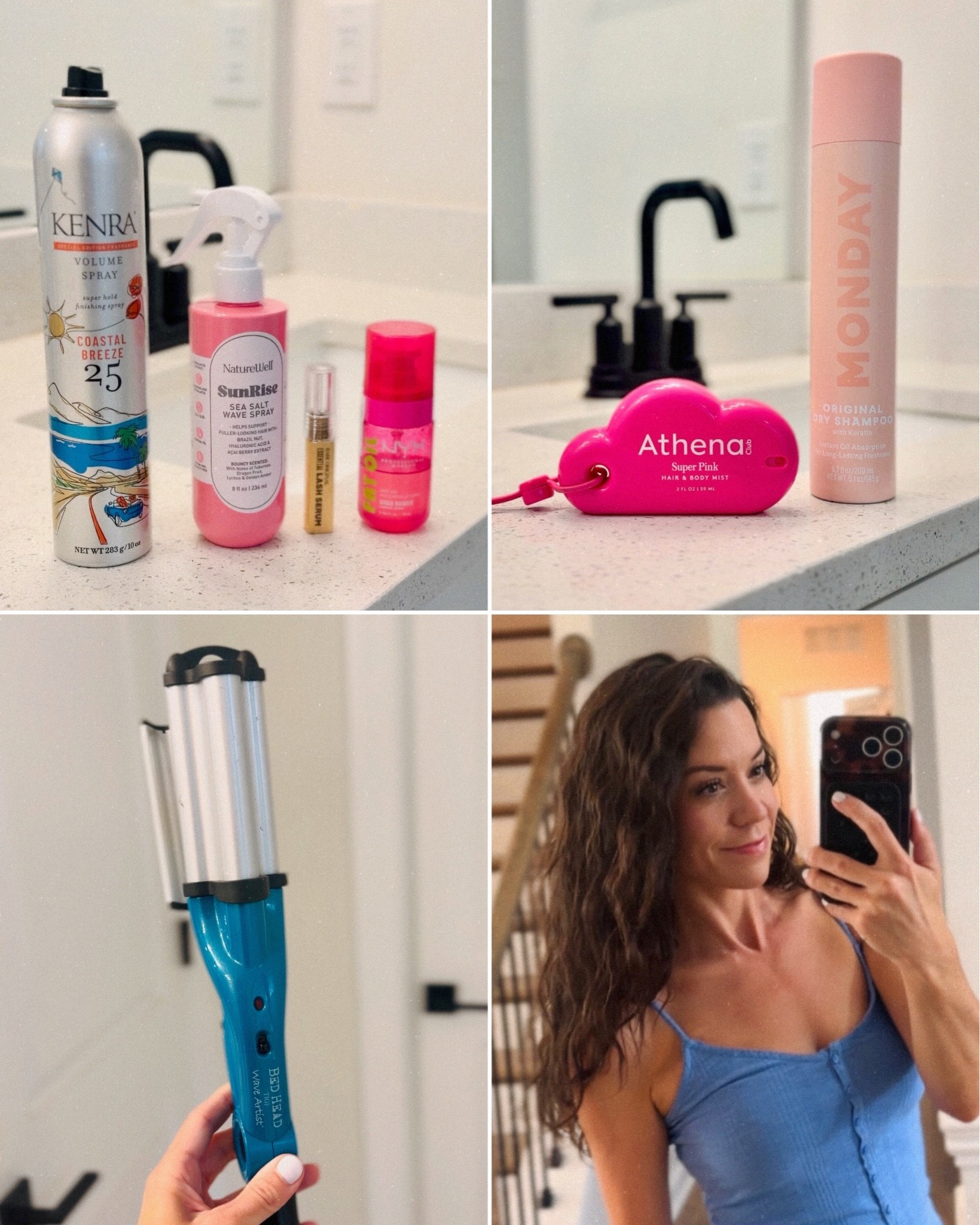 A few of my favorite beauty items at Target!

I love a sweet scent and these all smell delicious! 💖 (the hair spray, perfume, dry shampoo, body oil and sea salt spray!) Honestly, they’re so good and I get compliments from all the girlies when I’m out and about - so if you like smelling good you’ll love these.

This crimper is a favorite in my LTK and an amazing tool to add volume and texture to your hair. I’m learning to embrace my air dried or diffuser dried hair and this gives it a little oomph.

The dry shampoo smelled so good I had to give it a try for a few weeks and guys- it’s a YES. Buy it.

Lash serum had to make the list because it’s the product I get asked for most. And it’s the product I get DM’s (and real life convos) saying it’s working!!