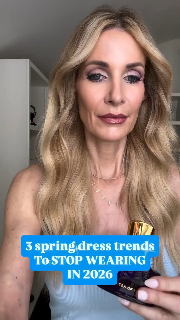 ALL 3 SPRING DRESSES ARE UNDER $100! If you want to look chic, modern, and effortlessly elevated in 2026… here are 3 dress trends to ditch (and what to wear instead👇) 1. Skip the high-low hemline ❌ It’s time to swap it for a clean, classic midi length ✔️ This one is SO good—under $50, lined, wrinkle-free, and comes in tons of colors (I own 3 🙈). It’s that easy, polished piece you’ll reach for again and again. 2. Ditch heavy floral prints ❌ Instead, go for soft solids—especially in pretty pastels ✔️ I’m loving this dreamy pink midi with the matching shrug. The color is everything for spring, and the price point is just as good. 3. Say goodbye to puff sleeves ❌ And hello to a sleek, modern halter neckline ✔️ It’s feminine, a little sexy (in the best way), and so flattering. This navy maxi is perfect for weddings, date nights, or any special occasion. All dresses run true to size—I’m wearing an XS in everything. Tell me… which trend are you loving most this spring?  

 

#LTKootd #LTKOver40 #LTKWedding