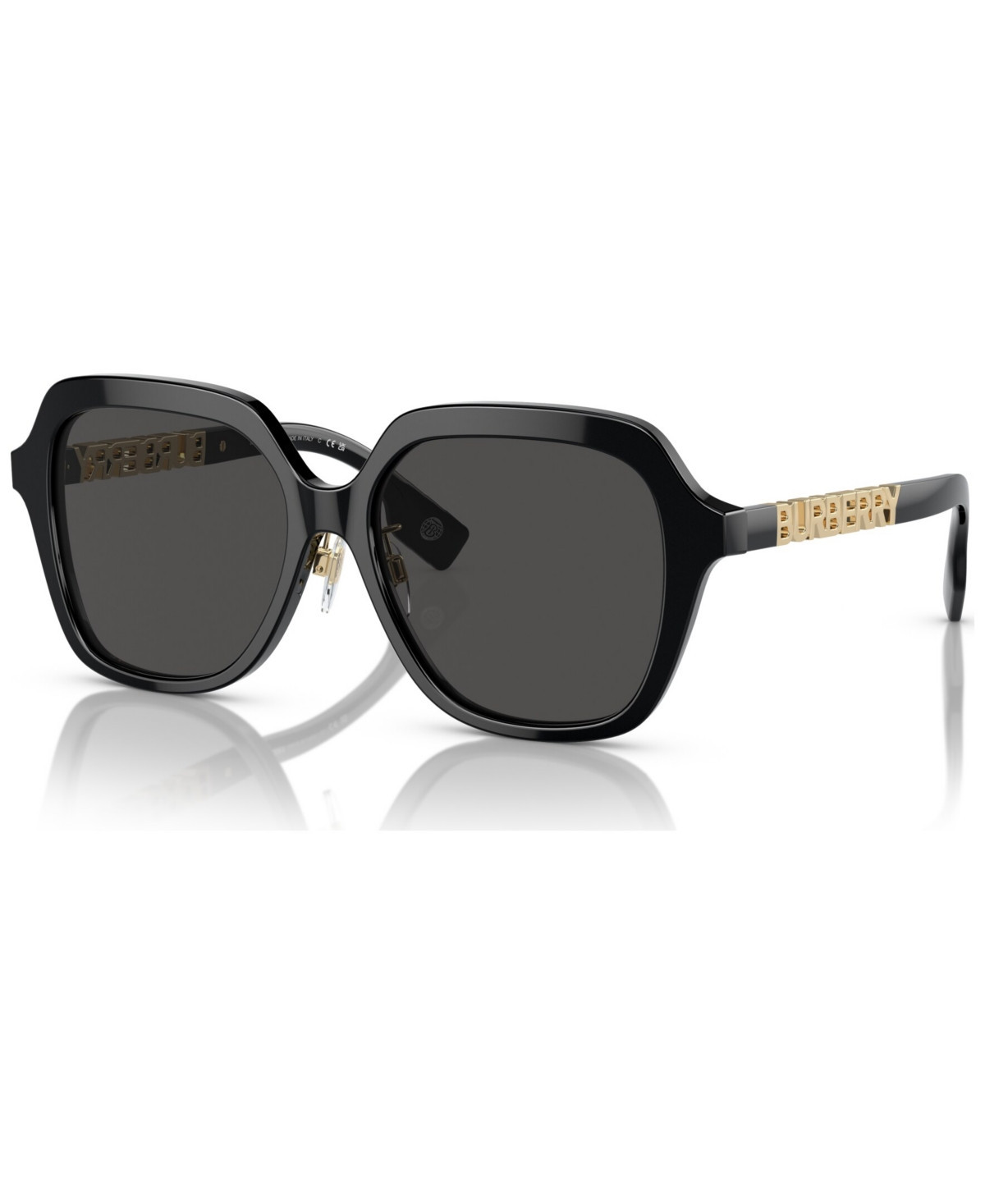 Burberry Women's Low Bridge Fit Sunglasses, Joni - Black | Macy's