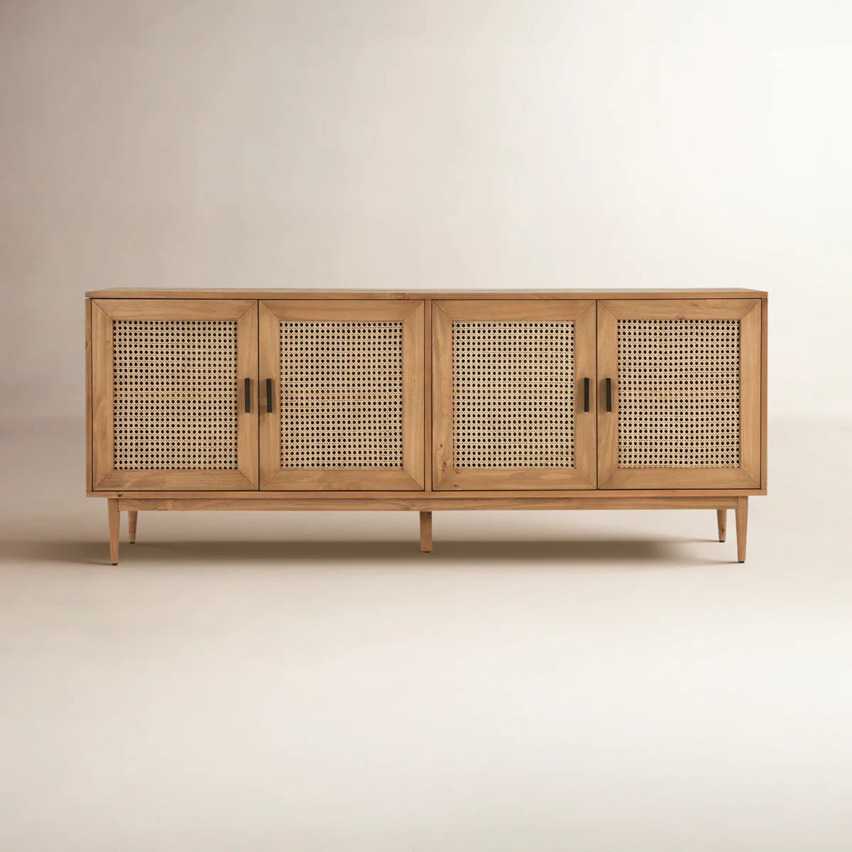 Genie Solid Wood 4 - Door Sideboard | Wayfair North America