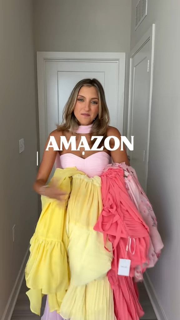 Amazon wedding guest dresses! Black tie wedding guest dresses under $100💕
