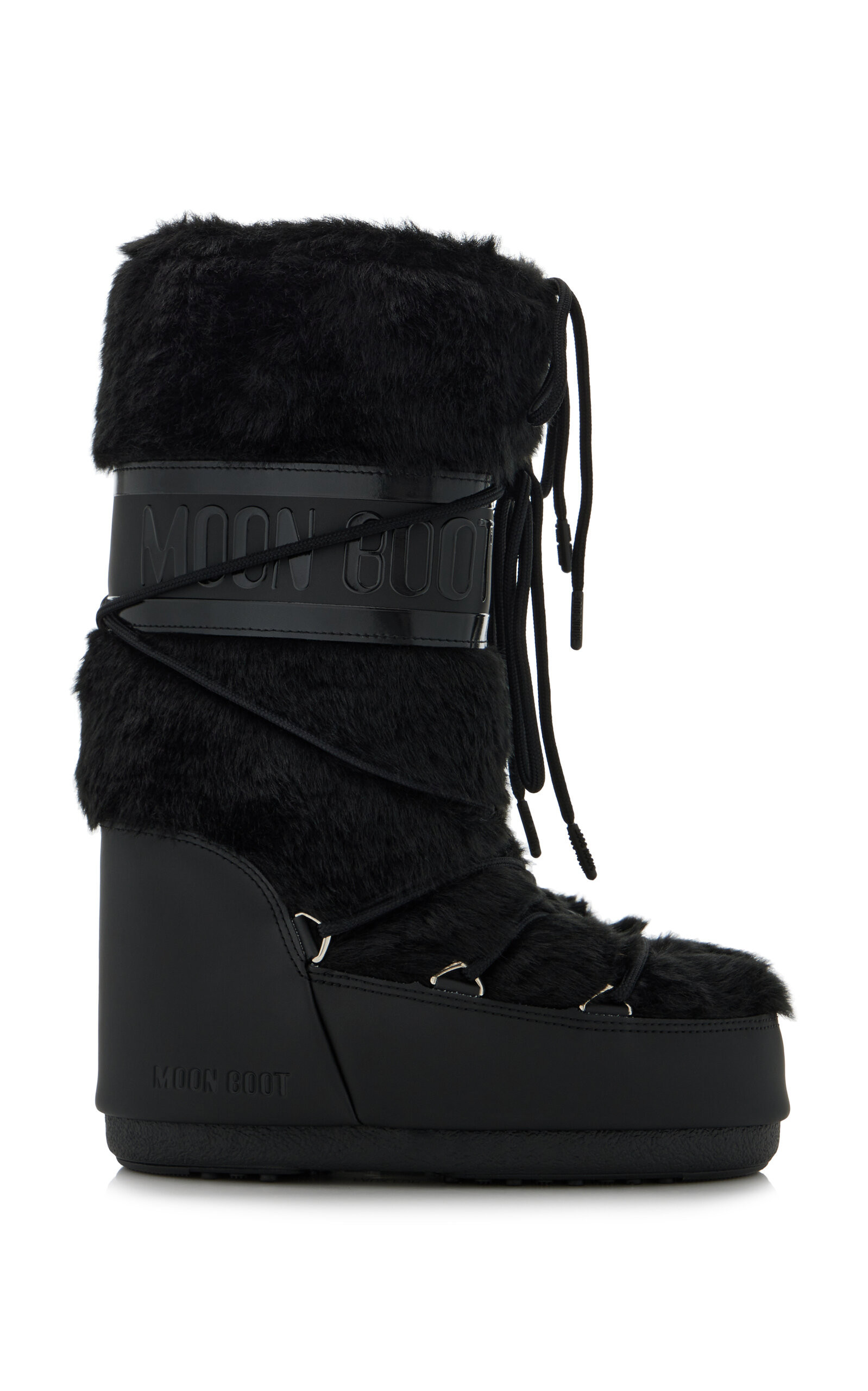 MOON BOOT Icon Faux Fur Boots - Moda Operandi | Moda Operandi (Global)