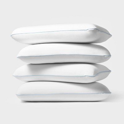 Threshold™ 4 Pack Standard/Queen Medium Firm Cool Touch Memory Foam Bed Pillow | Target