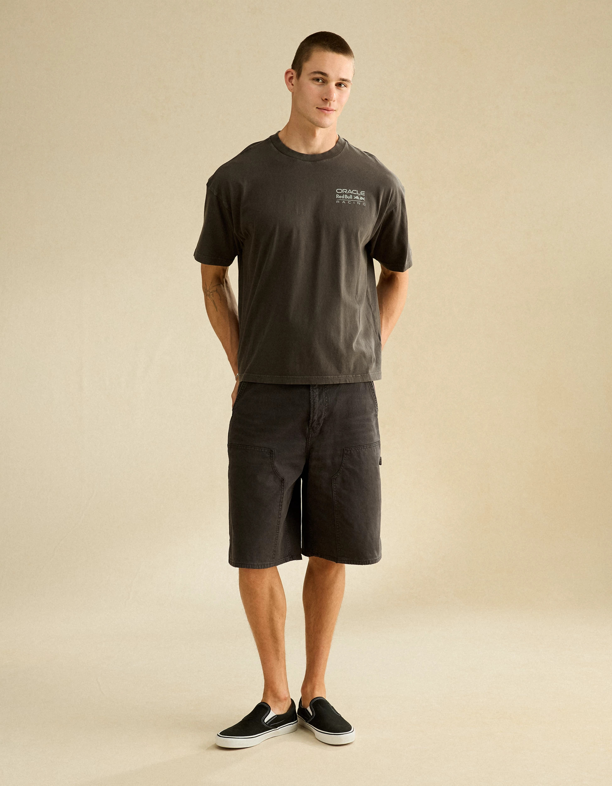 Oracle Red Bull Racing x AE Boxy Fit Graphic T-Shirt | American Eagle Outfitters (US & CA)