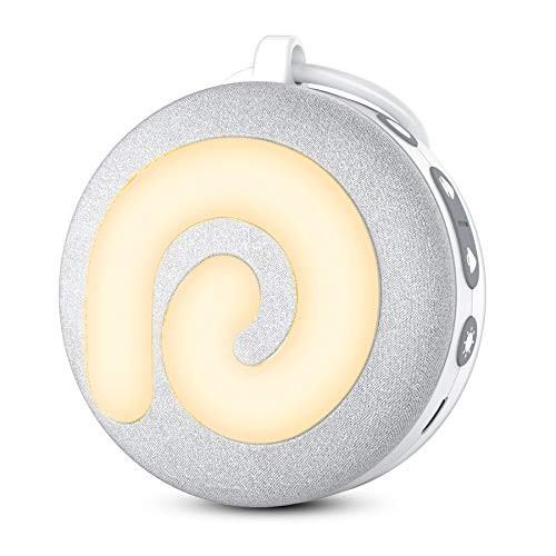 White Noise Machine - Dreamegg Portable White Noise Machine for Baby Sleeping with Night Light, Natu | Amazon (US)