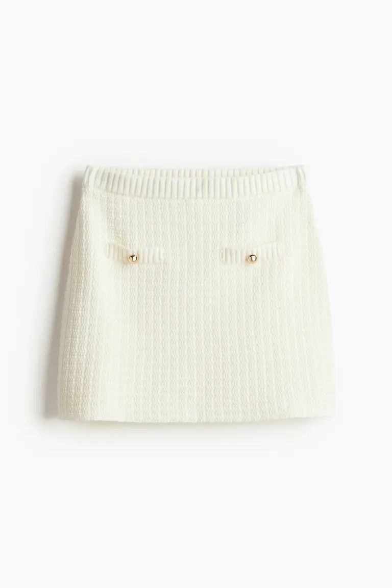 Textured-knit Skirt | H&M (US + CA)