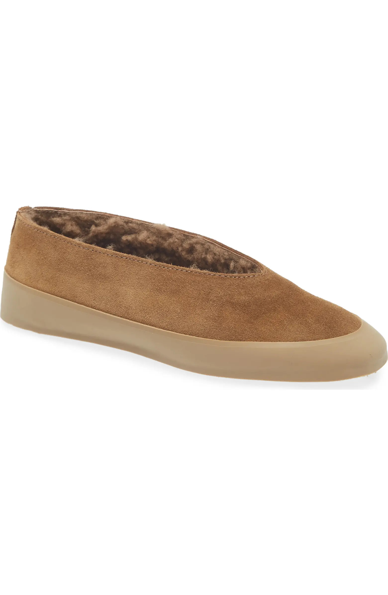 Après Ski Genuine Shearling Lined Ballet Flat (Women) | Nordstrom