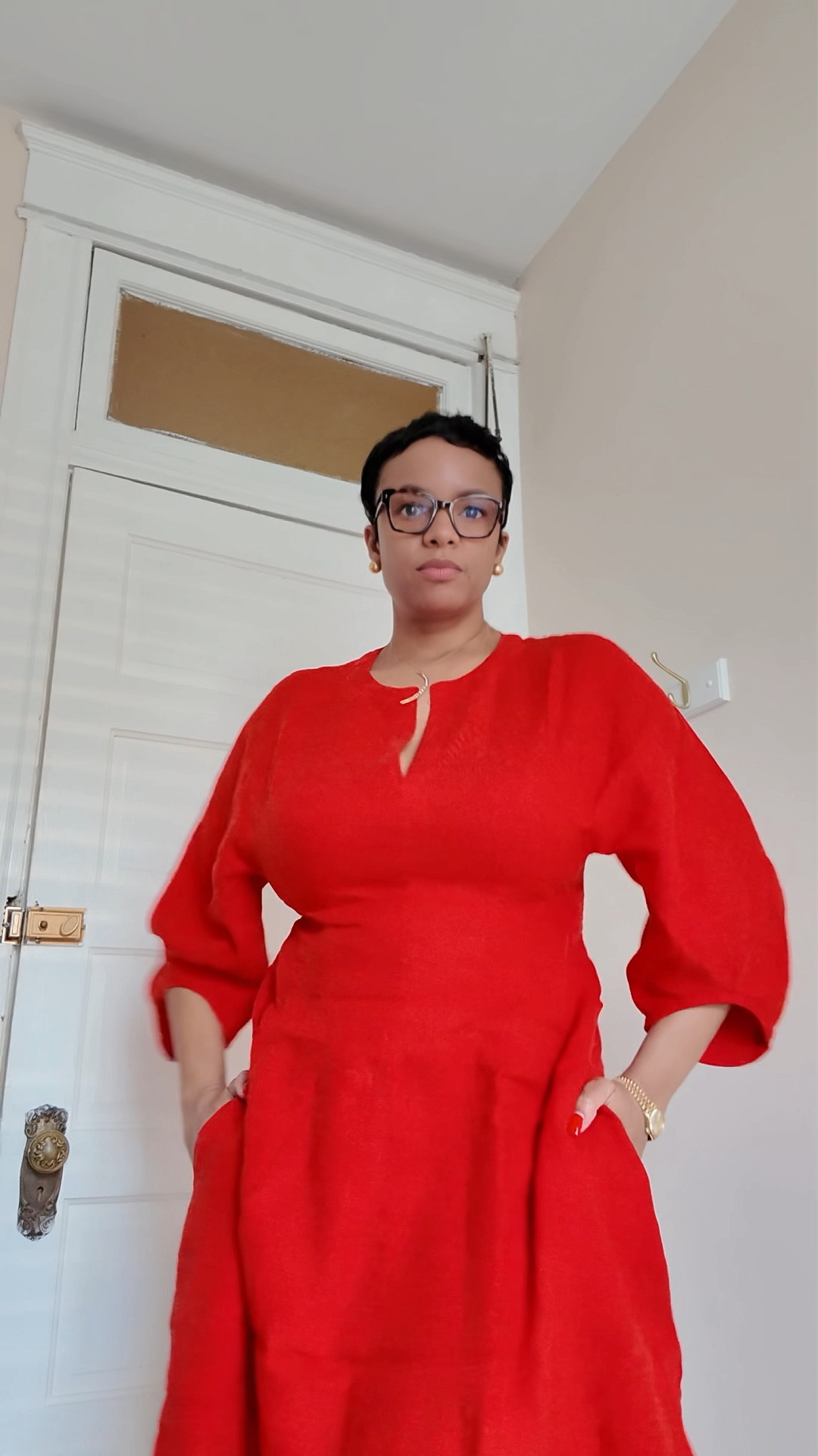 A feminine red linen dress 

#LTKootd #LTKMothersDay #LTKSeasonal