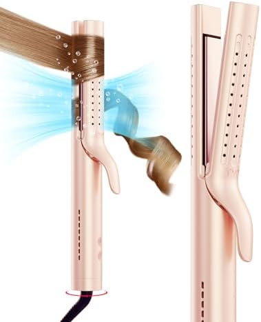 TYMO Airflow 2.0 Curling Iron Flat Iron - Hair Straightener and Curler 2 in 1, 1.25 Inch Curling ... | Amazon (US)