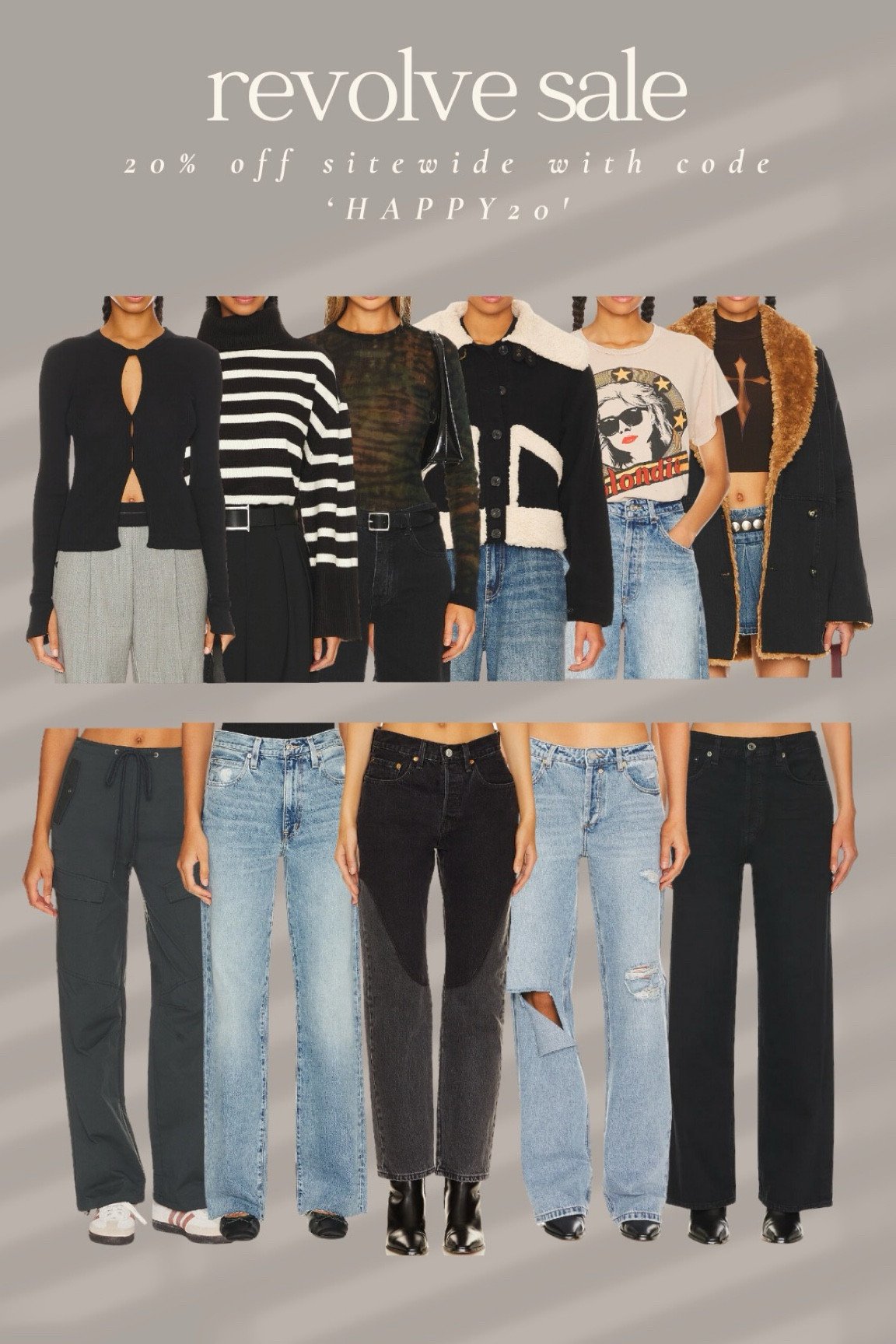 20% off Revolve Storewide with code ‘HAPPY20’! Here’s some of my favorite finds 🖤

Sale alert | revolve favorites | holiday shopping 

#LTKHoliday #LTKSeasonal #LTKGiftGuide