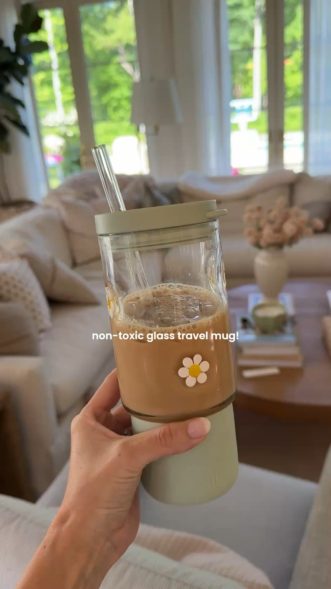 My favorite travel coffee mug, it’s all glass and silicone! 🤍

#LTKmomlife #LTKTravel #LTKdayinmylife