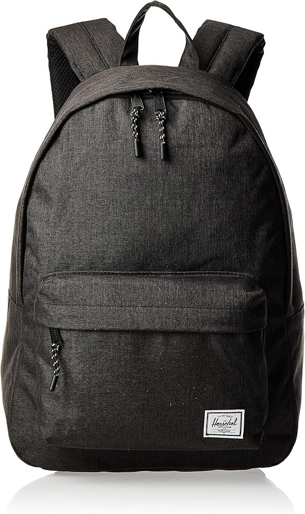 Herschel Classic Backpack, Black Crosshatch, 24.0L | Amazon (US)