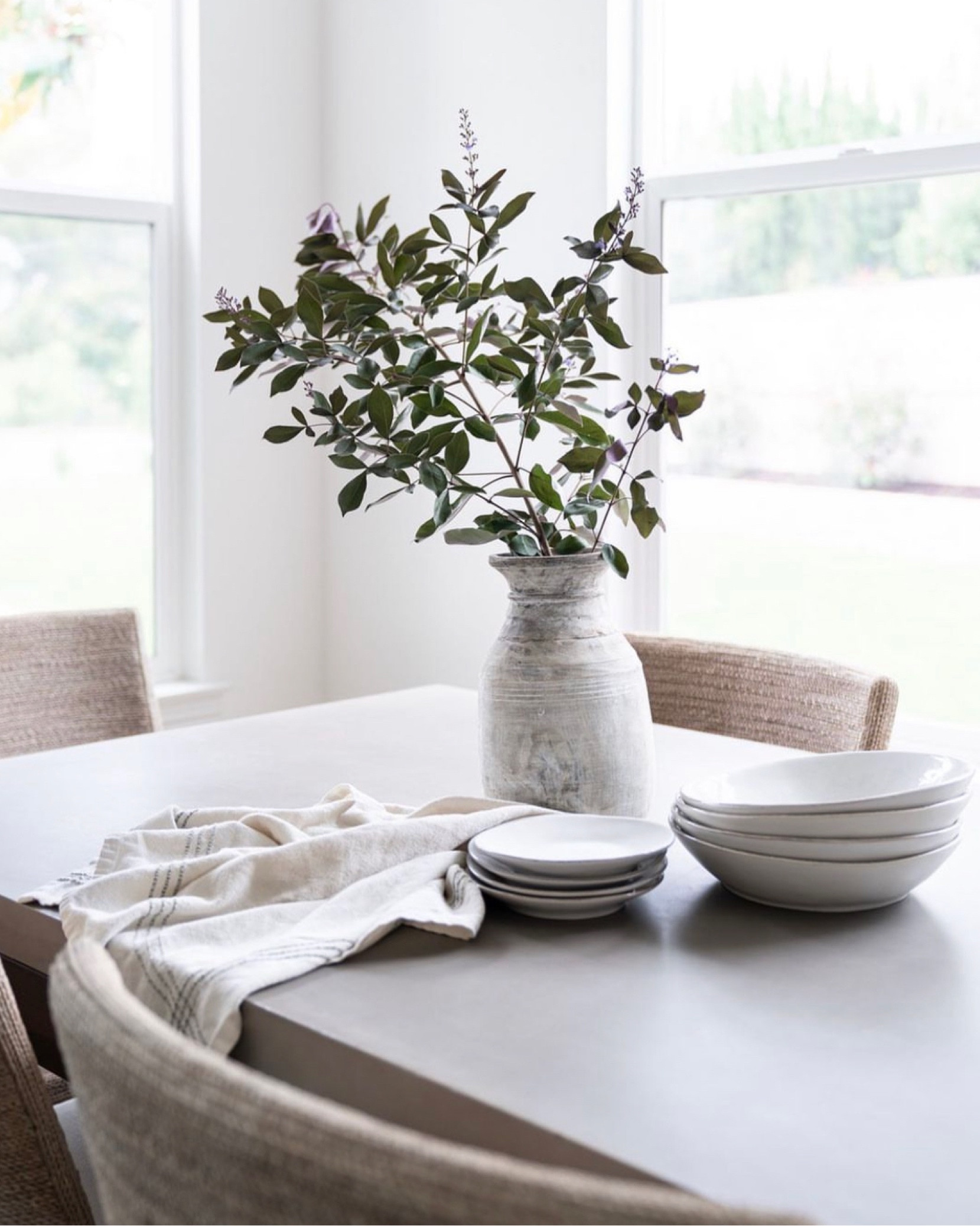 Neutral dining room that’s bright and airy. 

#homedecor #interiordesign #diningroom

#LTKhome #LTKSeasonal #LTKunder100