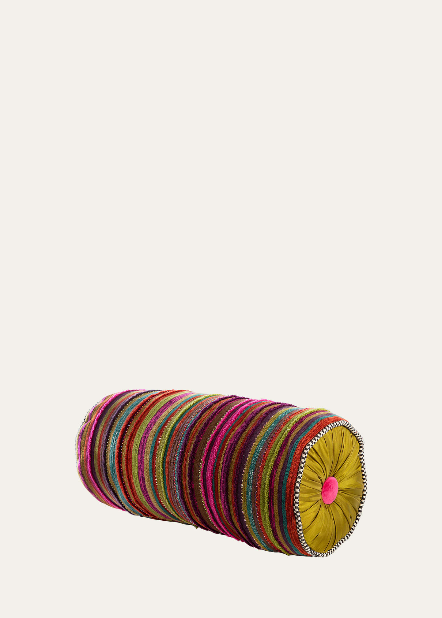 MacKenzie-Childs Paradise Stripe Bolster Pillow | Bergdorf Goodman