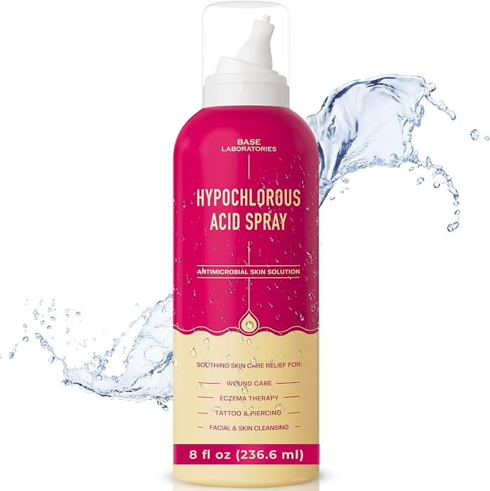 BASE LABORATORIES Hypochlorous Acid Spray for Face & Skin | 8 oz | Facial Spray Daily Skin Repair... | Amazon (US)