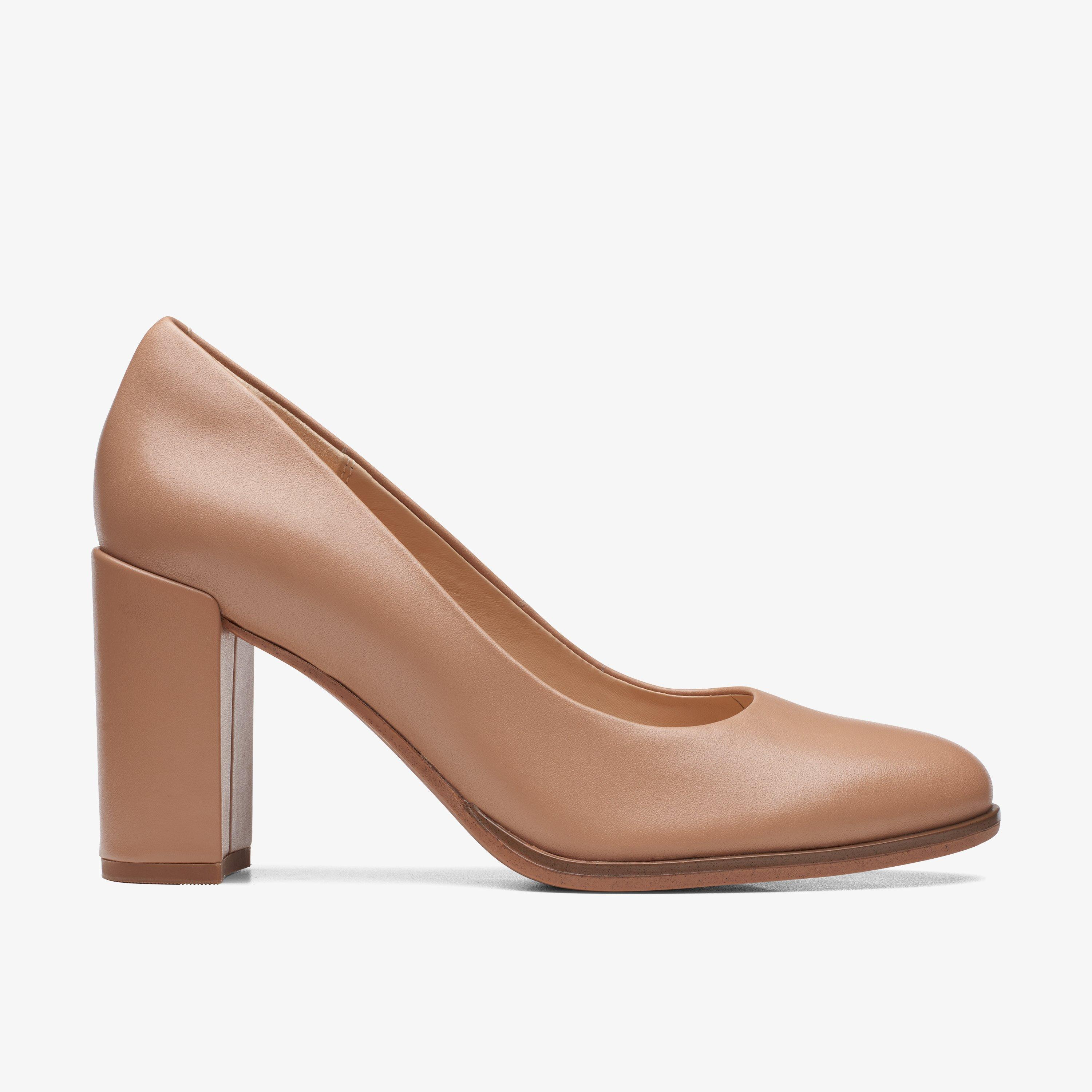 Women Freva85 Court Praline Leather | Clarks US | Clarks (US)