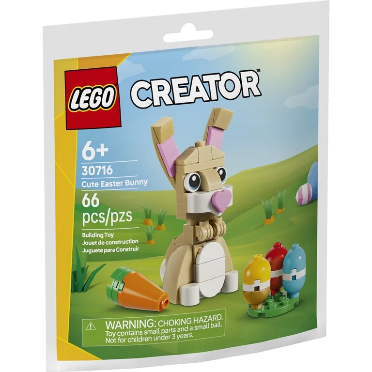 LEGO Creator Cute Easter Bunny 30716 | Walmart (US)