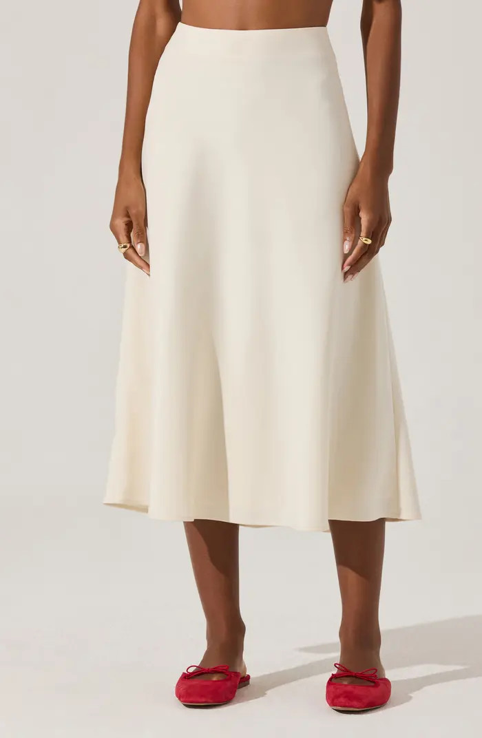 Flared Midi Skirt | Nordstrom
