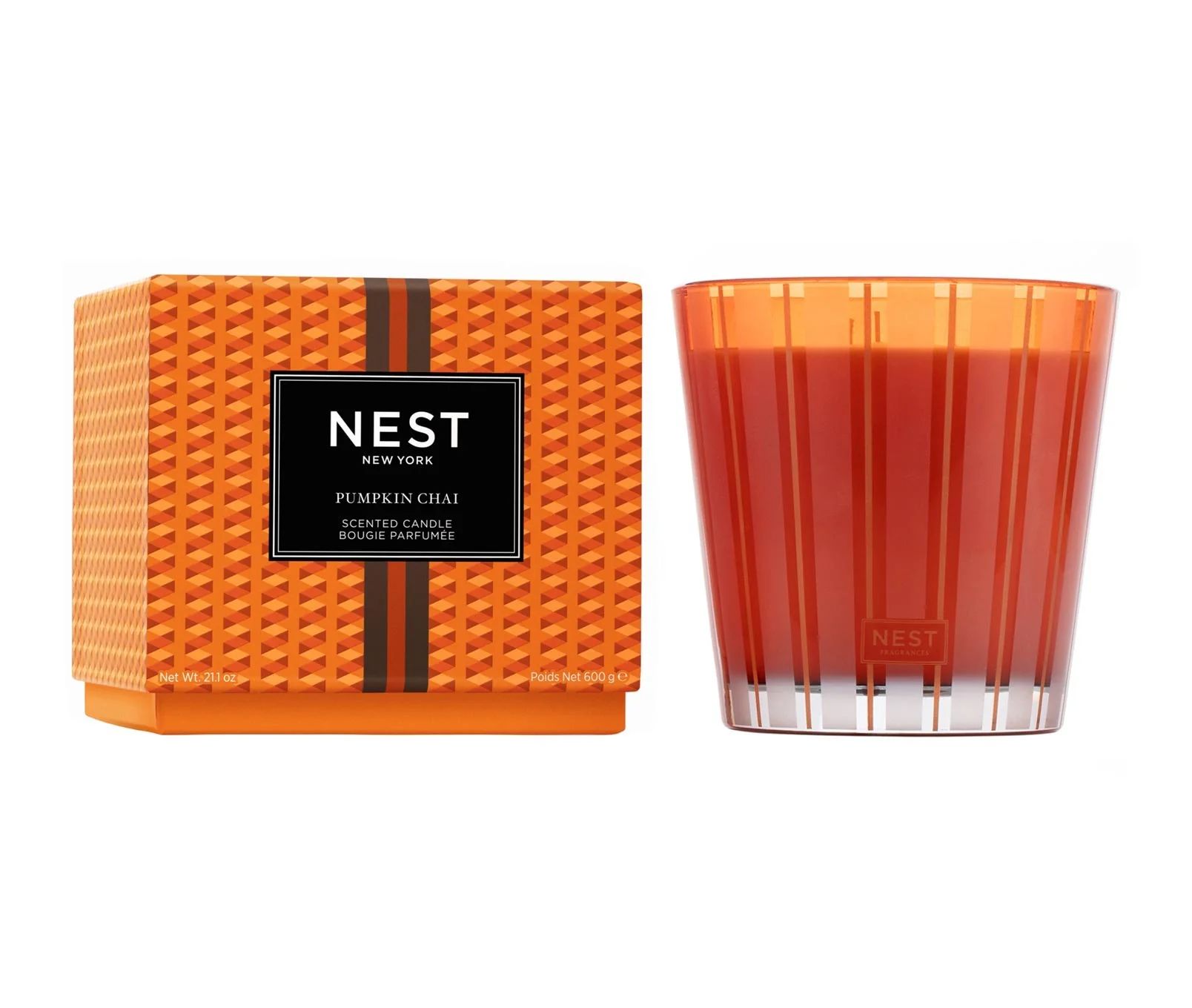 Pumpkin Chai 3-Wick Candle | NEST Fragrances