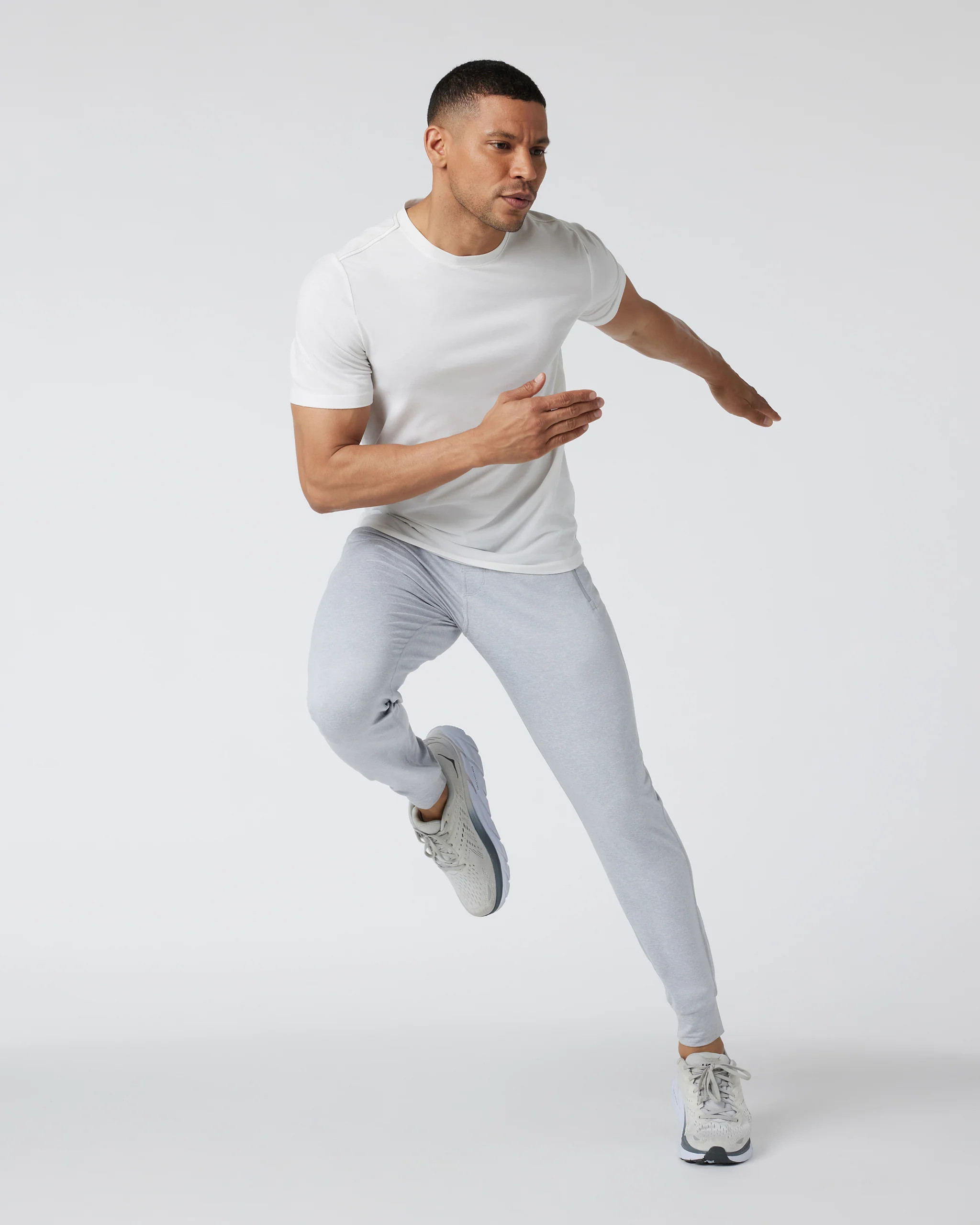 Ponto Performance Jogger – Platinum Heather – Pants – Vuori | Vuori Clothing (US & Canada)
