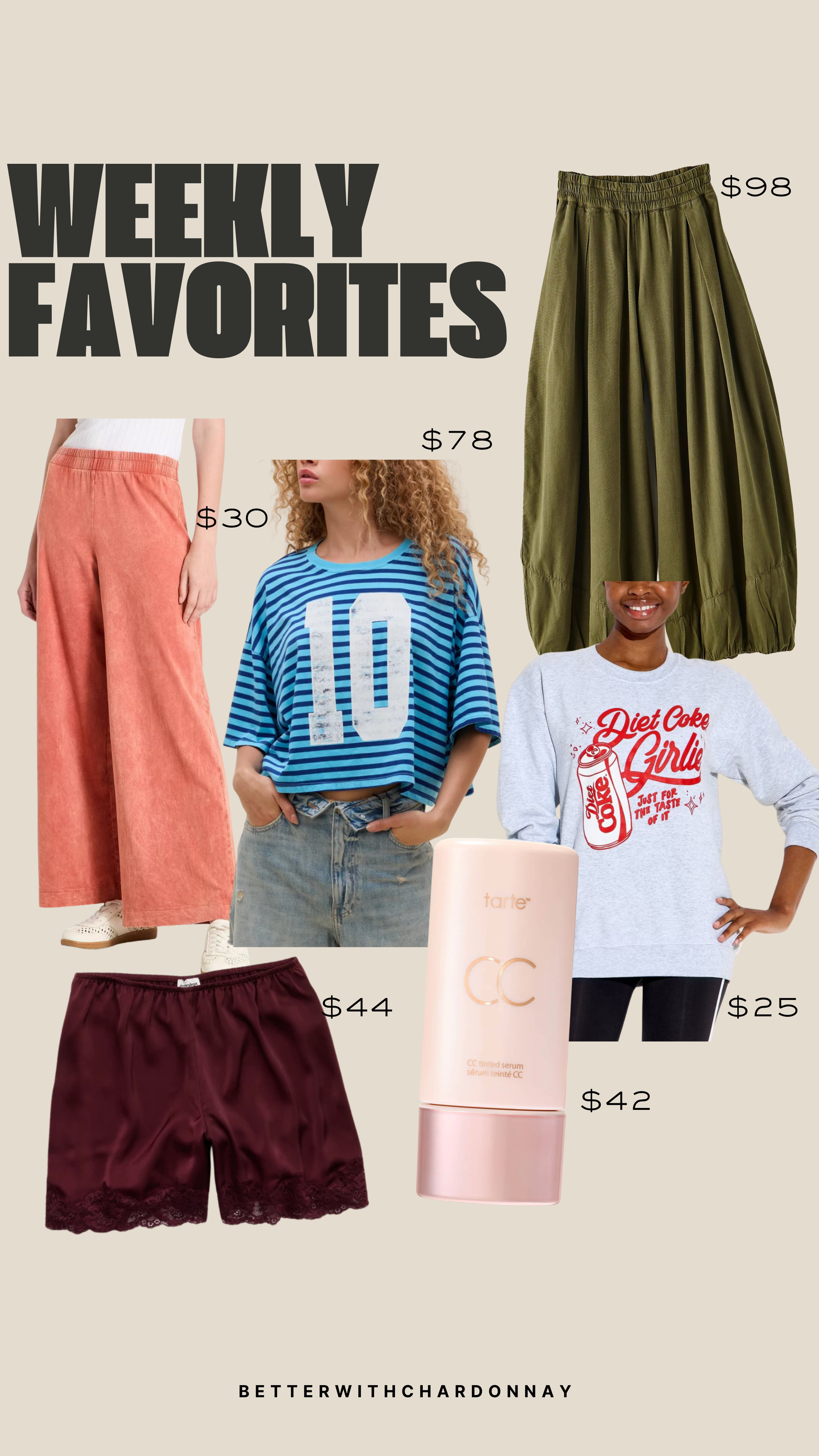 Weekly favorites!

weekly favorites, striped top, balloon pants, summer style, summer outfits 

 #LTKSeasonal #LTKMidsize