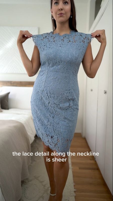 Amazon spring wedding guest dress with lace. I sized up for a looser fit 



Amazon fashion | amazon midsize | amazon womens fashion | amazon dress | amazon wedding guest dress | midsize wedding guest dress 

#LTKwedding #LTKfindsunder50 #LTKmidsize