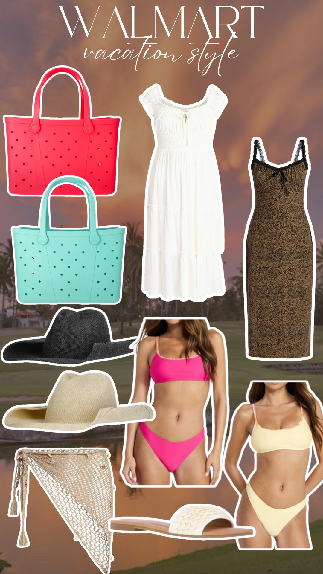 Walmart vacaation style I am loving! 

 #LTKSeasonal #LTKTravel