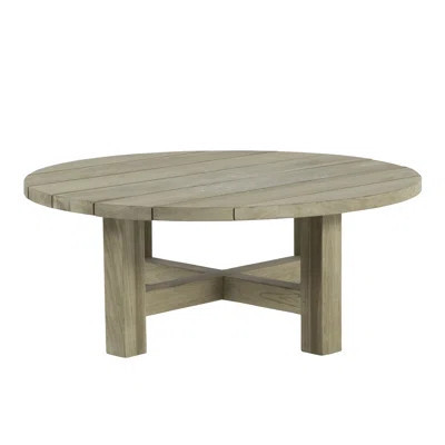 Croquet Solid Wood 4 Legs Coffee Table | Perigold