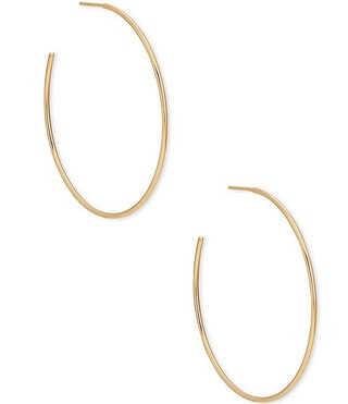 Keeley 18K Gold Vermeil Hoop Earrings | Dillard's