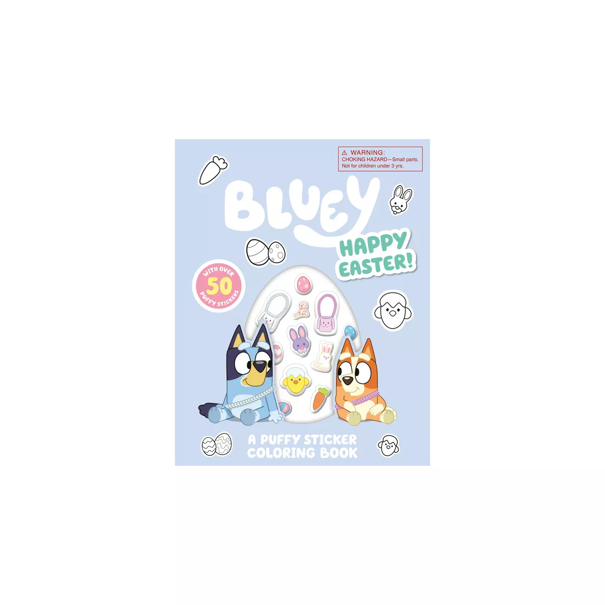 Bluey: Happy Easter! a Puffy Sticker Coloring Book - by  Penguin Young Readers Licenses (Paperbac... | Target