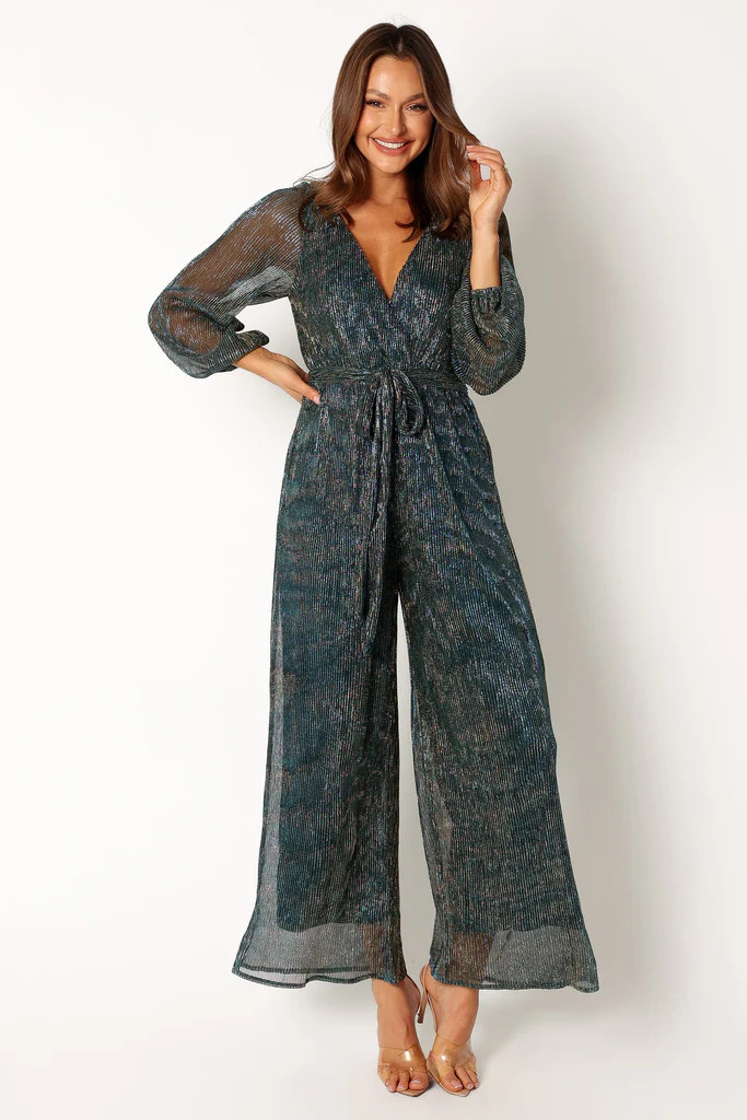 Lexi Jumpsuit - Teal | Petal & Pup (US)